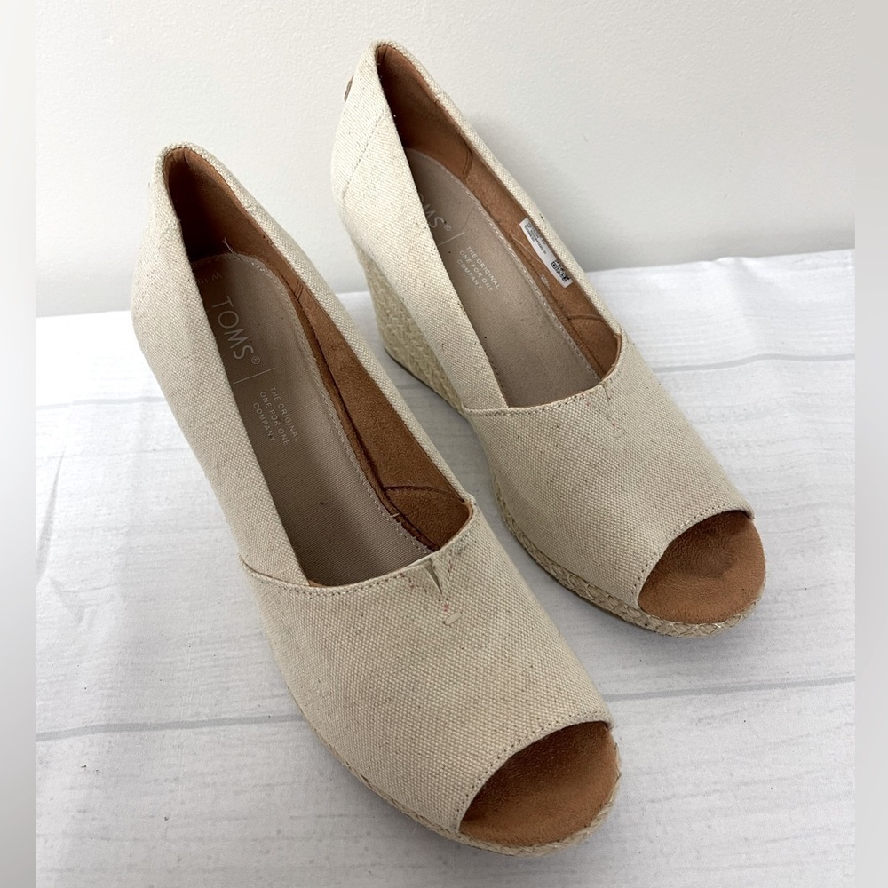 Tom’s Michelle Espadrille Wedge Sandal